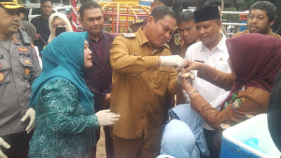 Pj Bupati Aceh Barat Daya : Imunisasi Upaya Preventif Cegah Polio