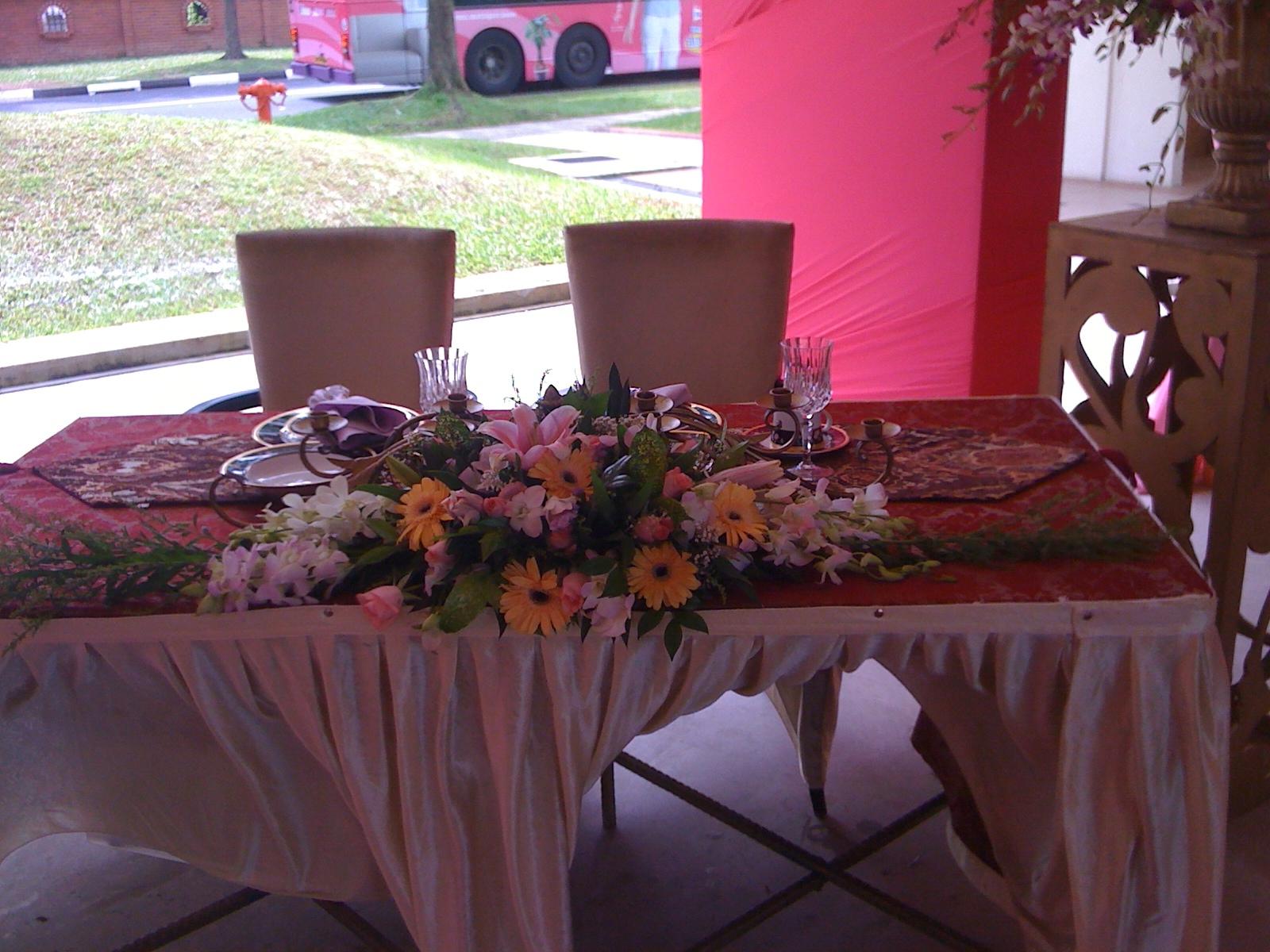 The Bride & Groom Table