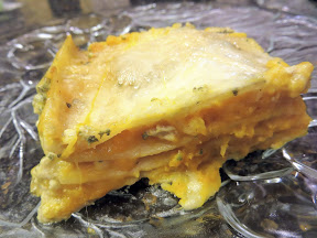 Giada's vegetarian Thanksgiving side recipe for Butternut Squash Lasagna in Béchamel sauce