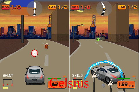 [Game Java] Game đua xe: Blur Racing [by Glu mobile]