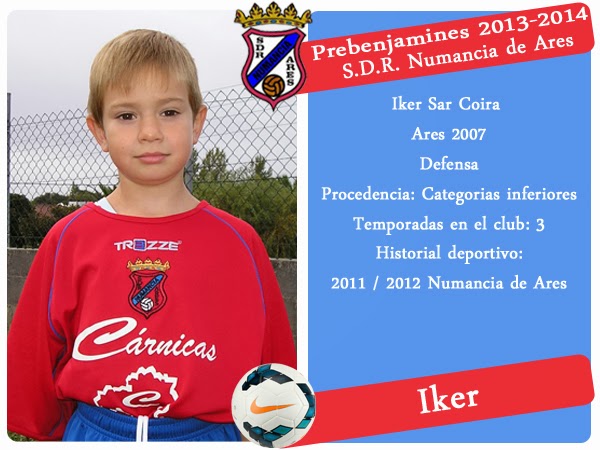 ADR Numancia de Ares. IKER