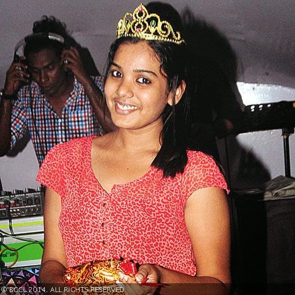 Gayathri celebrates Valentine's Day on a love boat in Kochi.