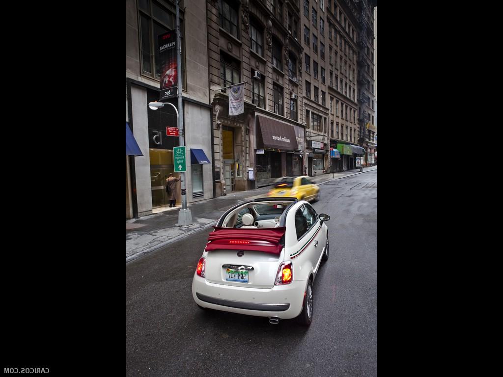 Fiat 500 Cabrio  500c  US-Version - , 1024x768,  59 of