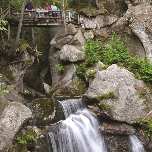 Lost River Gorge & Boulder Caves logo