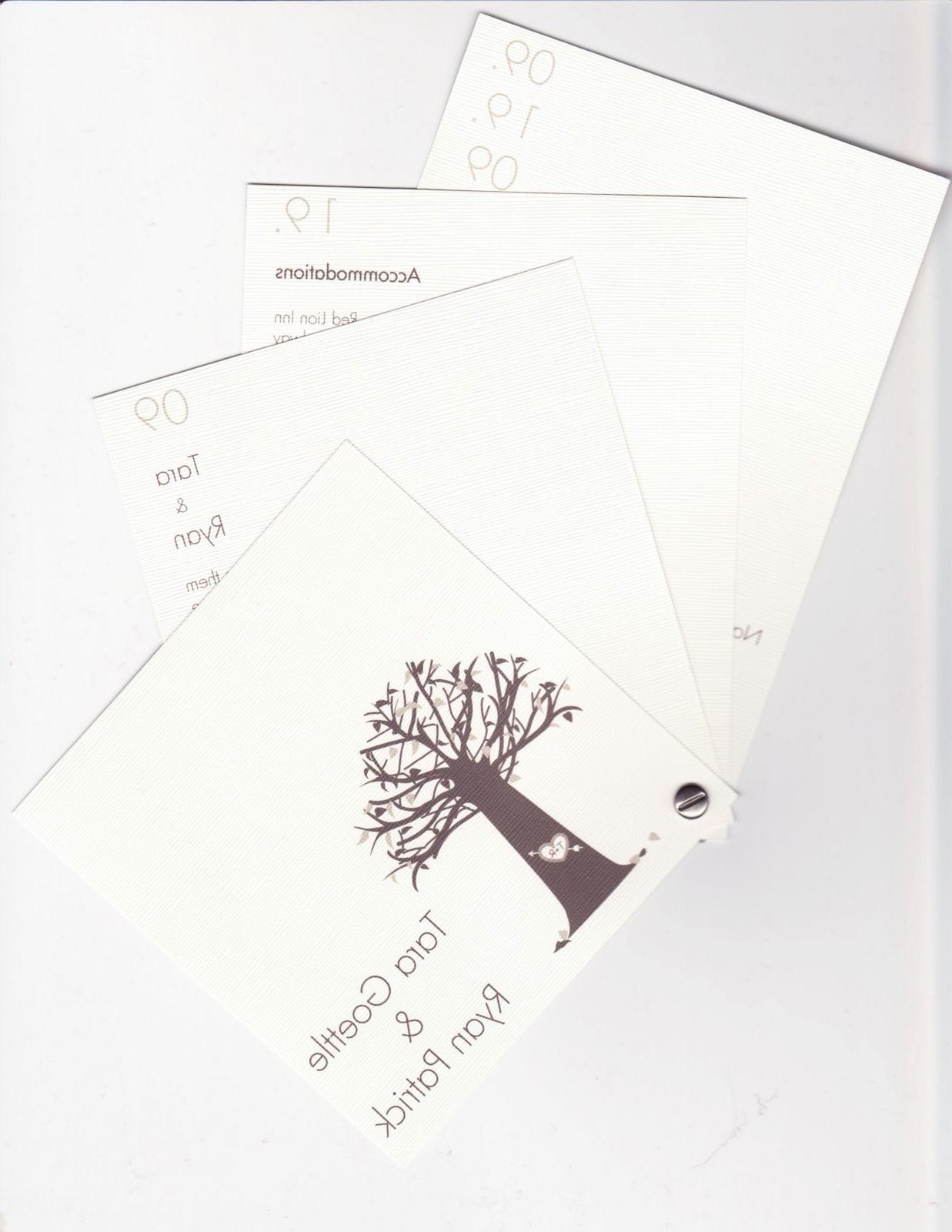 branch wedding invitations