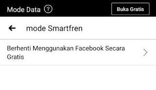 Cara Mengubah Facebook Gratis ke Mode Data
