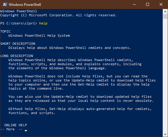 Windows PowerShell