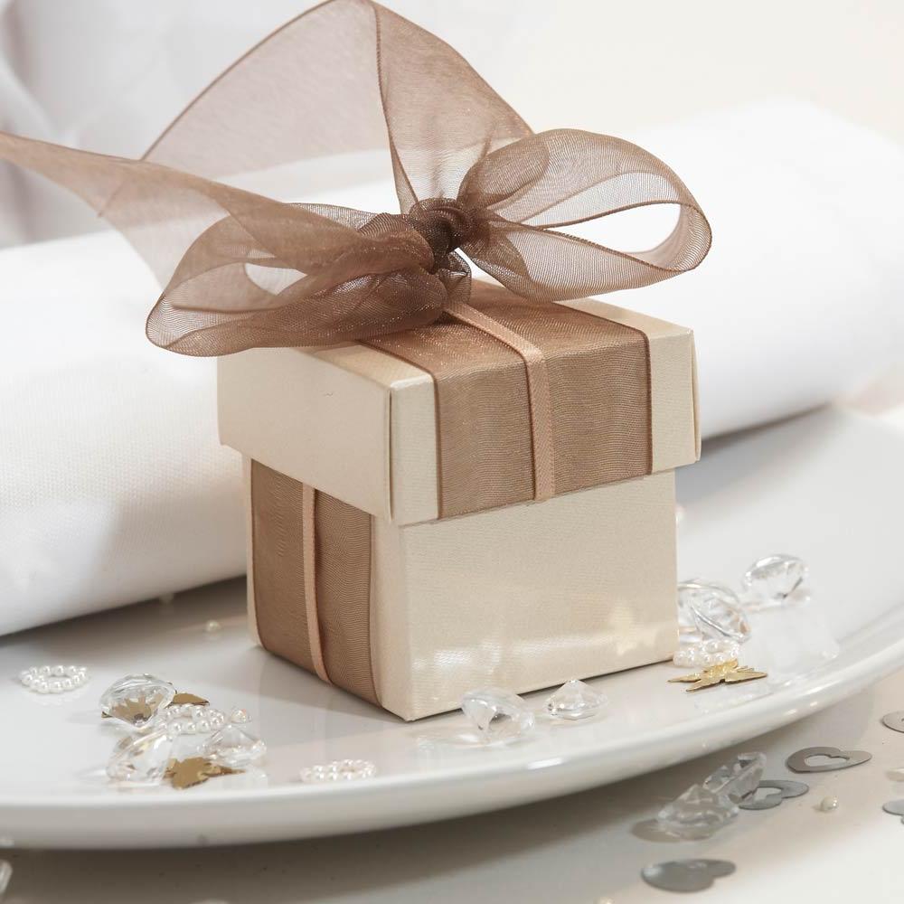 Champagne Wedding Favour Boxes