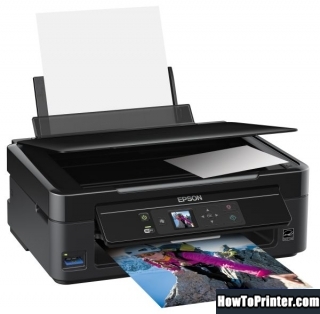 Reset Epson SX235 printer by Epson reset software