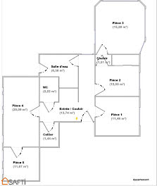 appartement à Freyming-Merlebach (57)