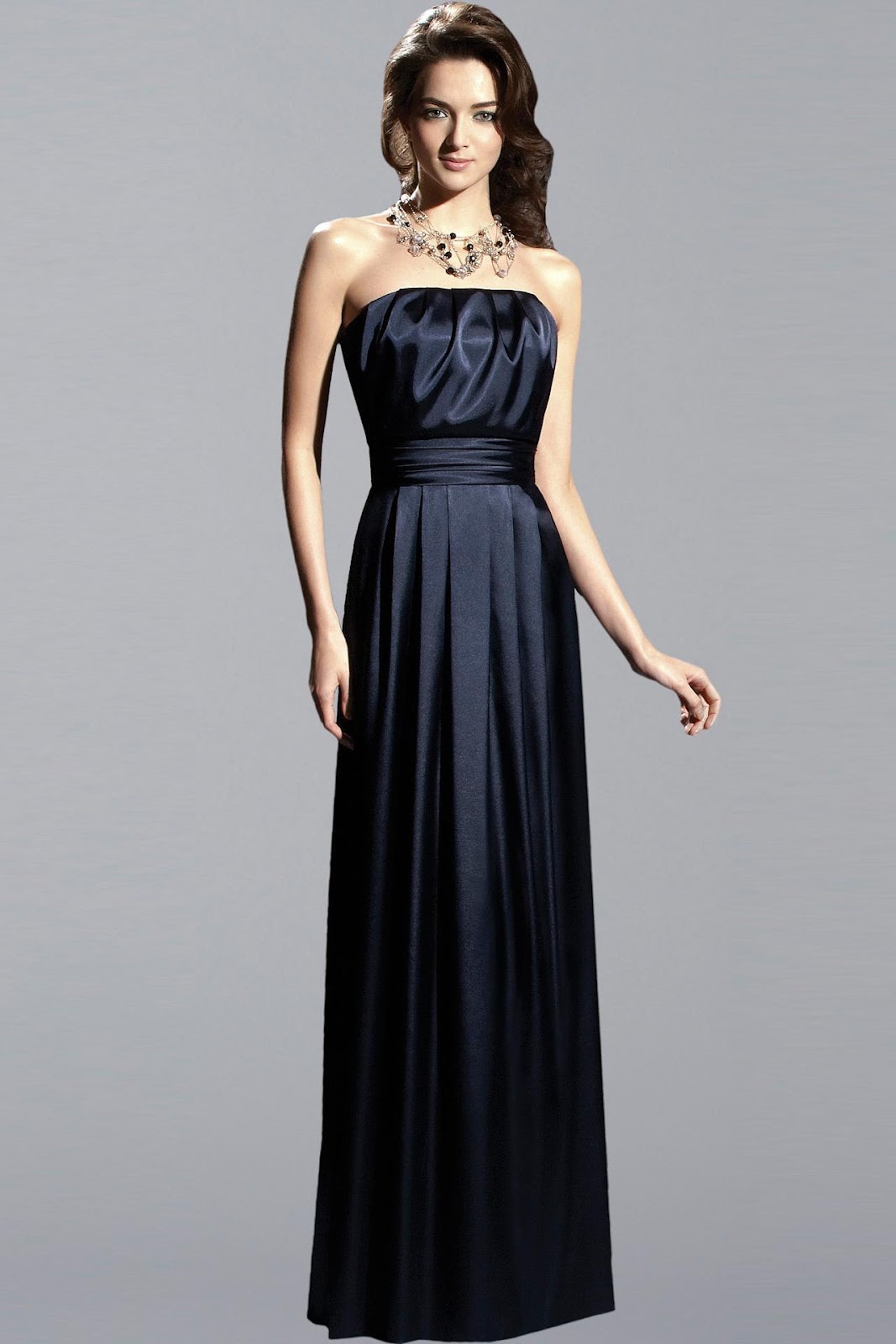 Tereza's blog: Navy Blue Bridesmaid Dresses3