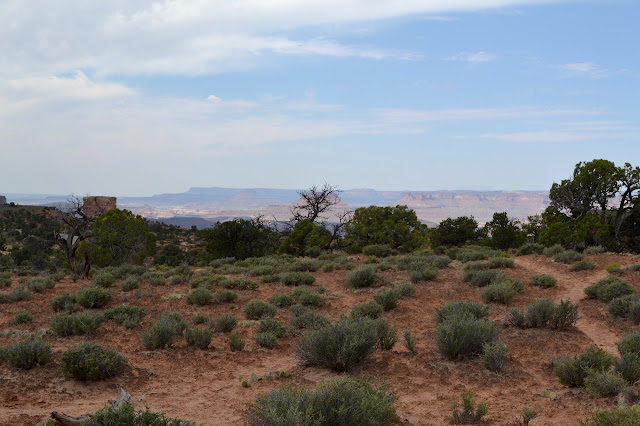 flat land coming to a cliff