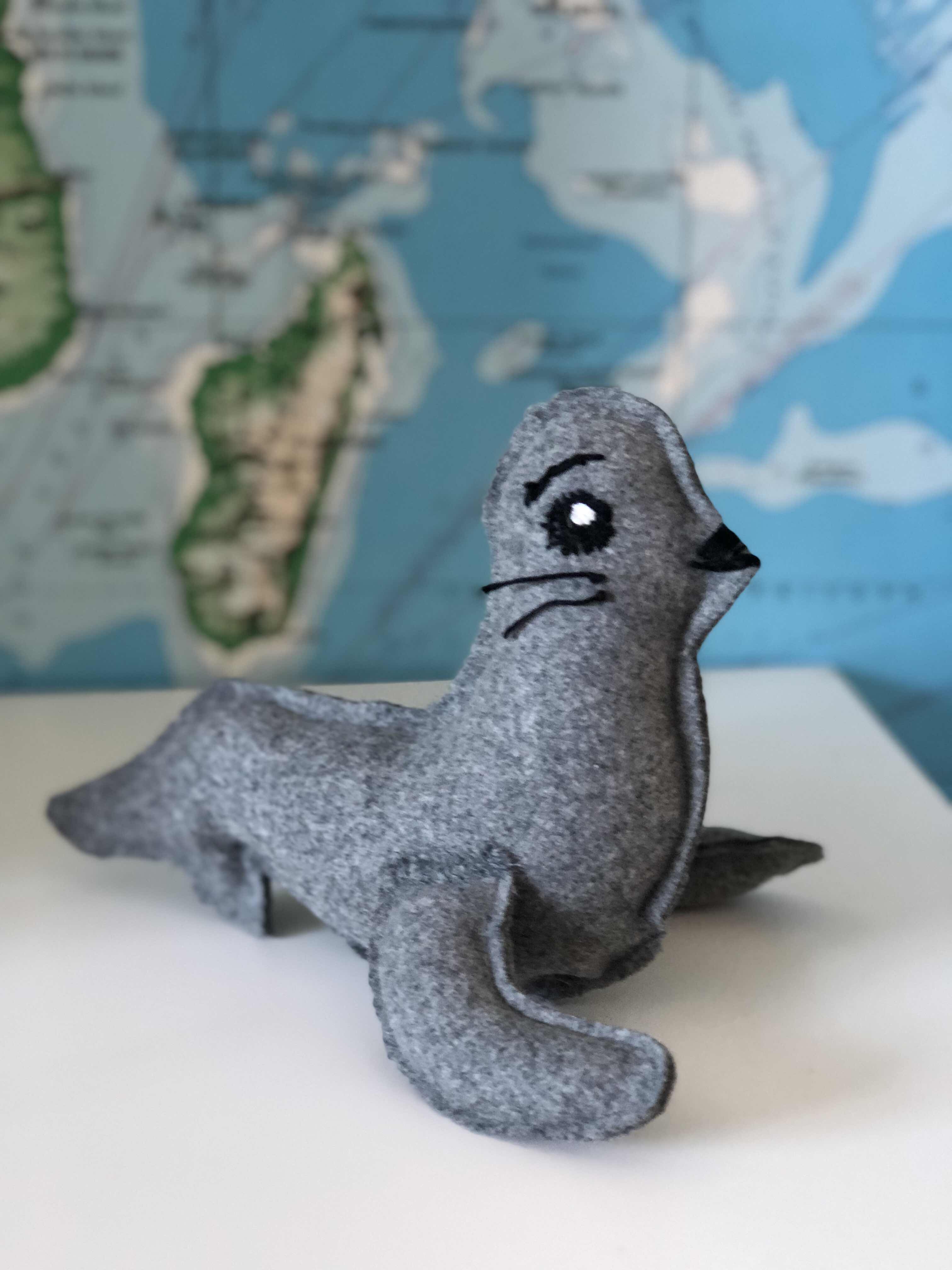 wool seal toy Lilyfield Life