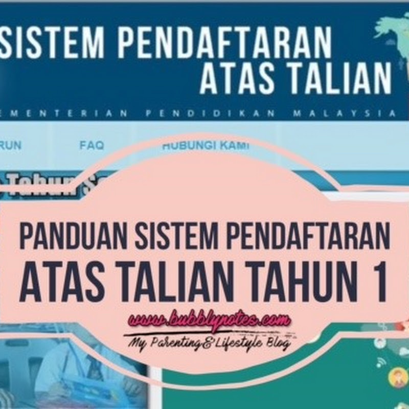 sistem pendaftaran atas talian tahun 1