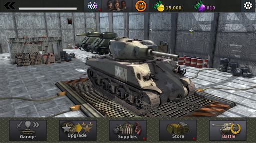 World War Tank : Tank of Fury