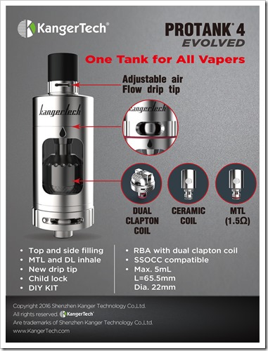 p 4 2016 4 27%25255B6%25255D - 【RTA】「Kangertech PROTANK 4 EVOLVED」デュアルクラプトン対応全部入りのハイエンドアトマイザー！【GIVEAWAY中】