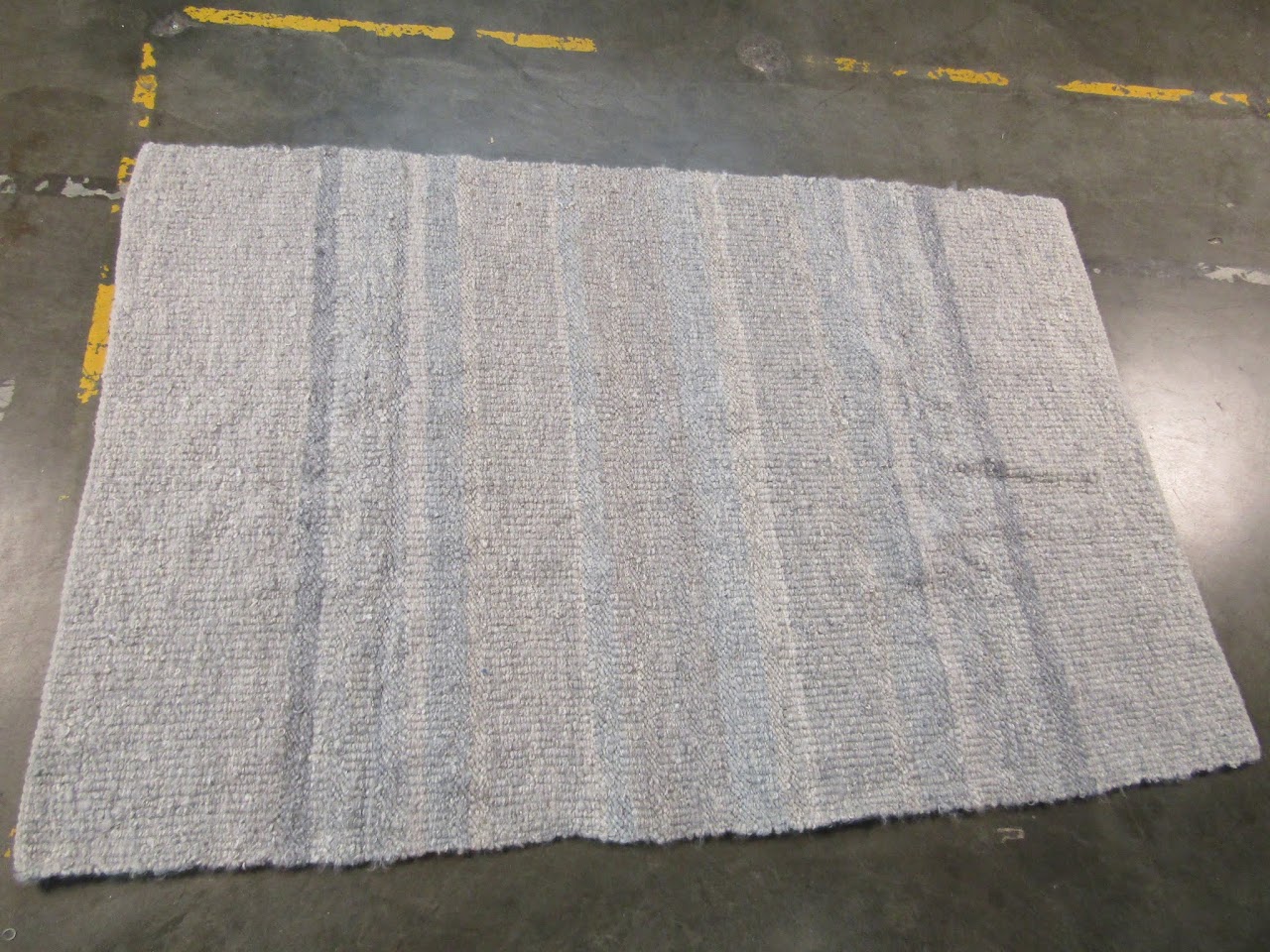 Blue Mohair Rug