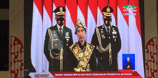 Jokowi Singgung Kursi Kosong Sidang Tahunan Di Awal Pidato Kenegaraan Jokowi Singgung Kursi Kosong Sidang Tahunan Di Awal Pidato Kenegaraan