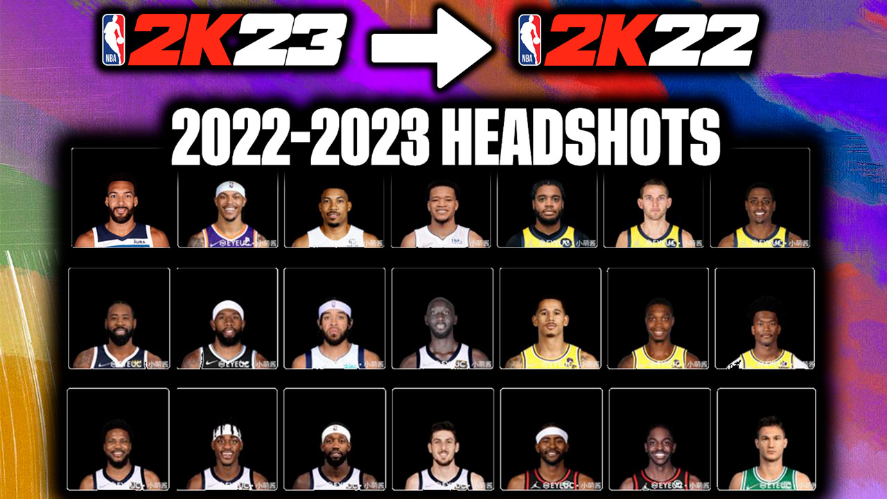 NBA 2K23 Headshots