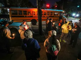 Drive-by shooting at Louisville bus stop leaves student dead, 2 others injured