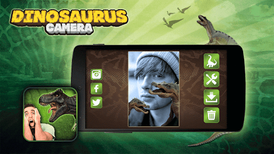 Dinosaurs Camera Funny App screenshot 0