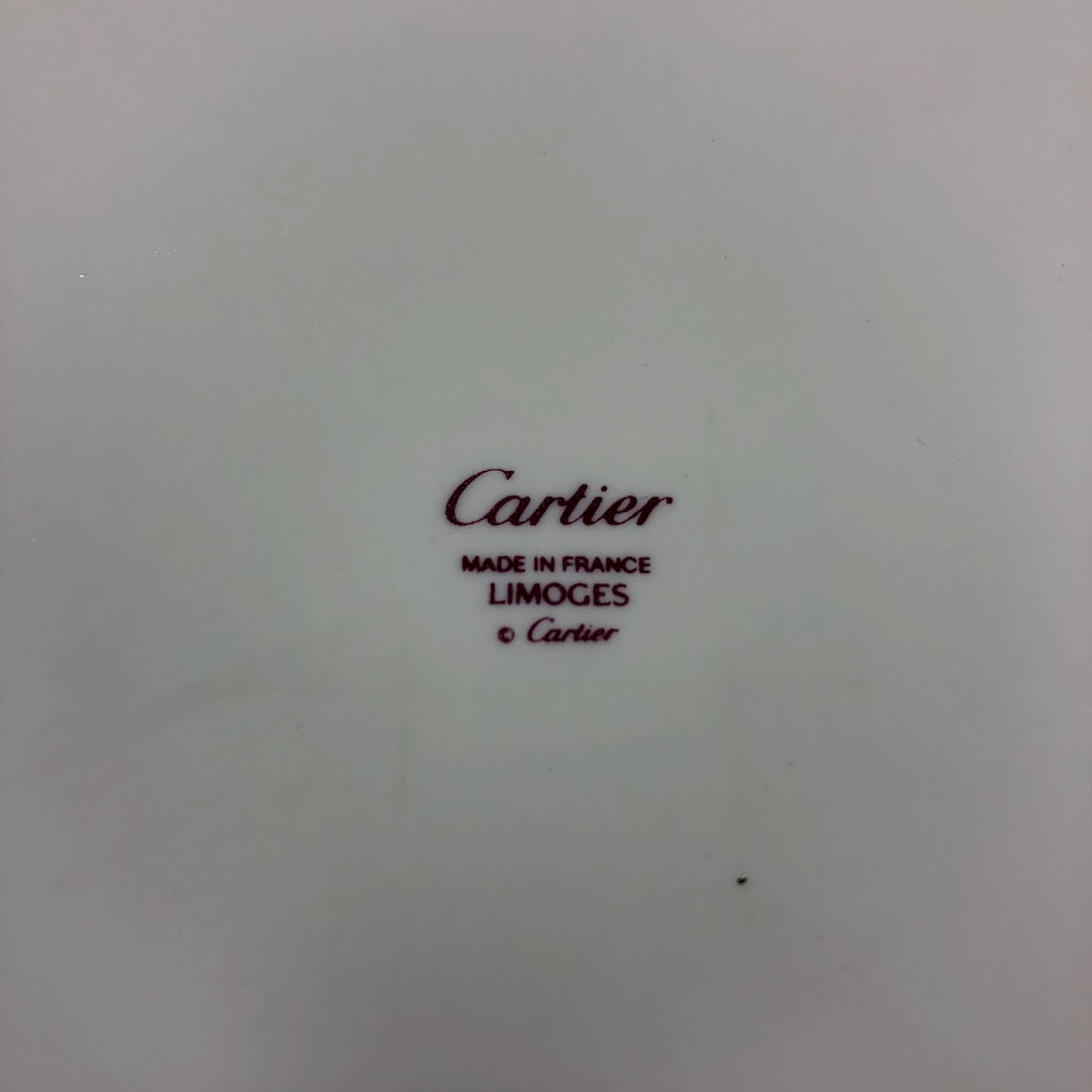 Cartier NEW Limoges Tray