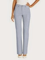 <br />Ur Rebel Women's Straight Leg Microtwill Casual Pant