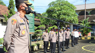 Warning Kapolres Jembrana : Omicron Sudah Masuk Indonesia, Prokes Diperketat