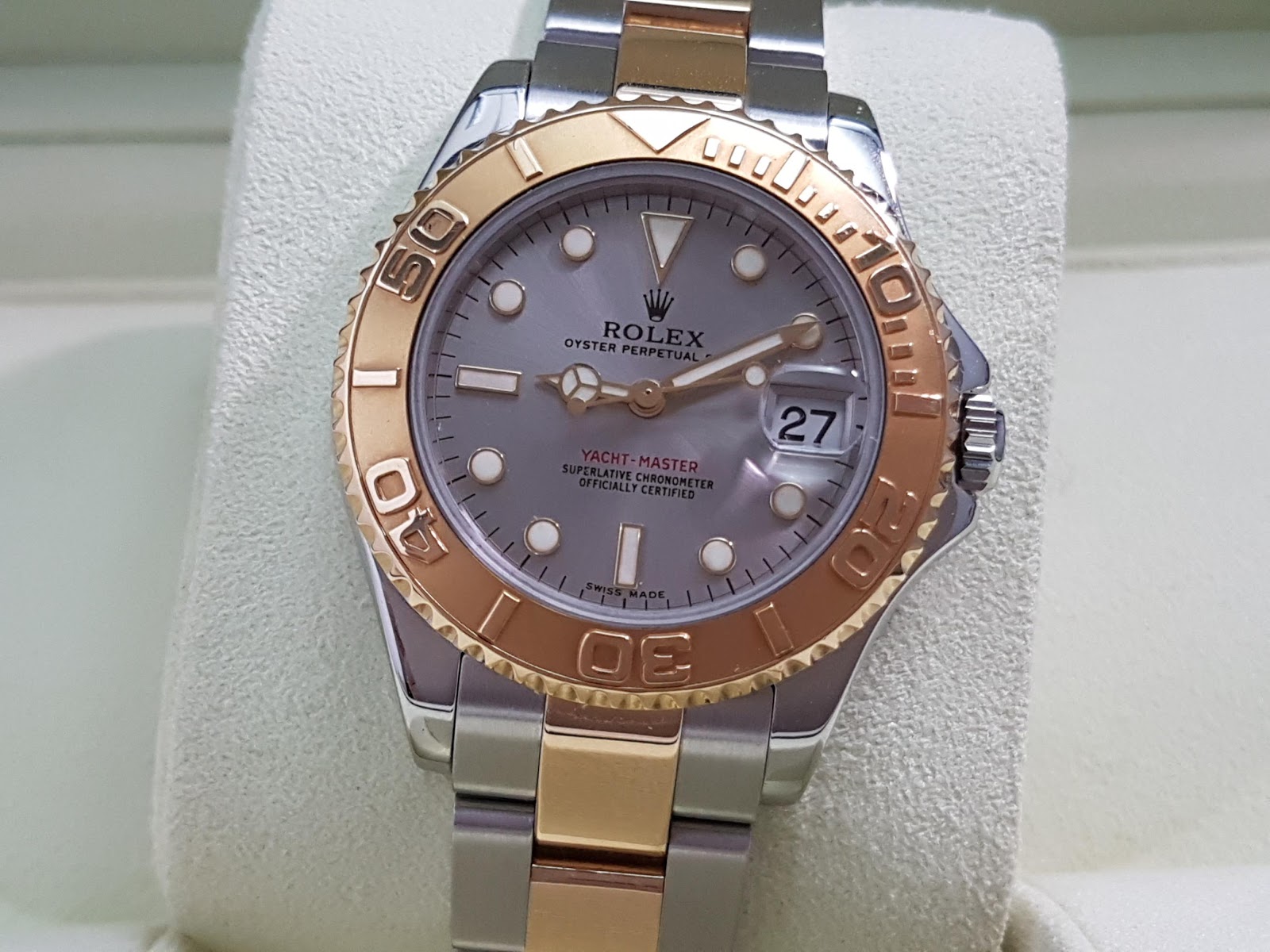 rolex yacht master boy size