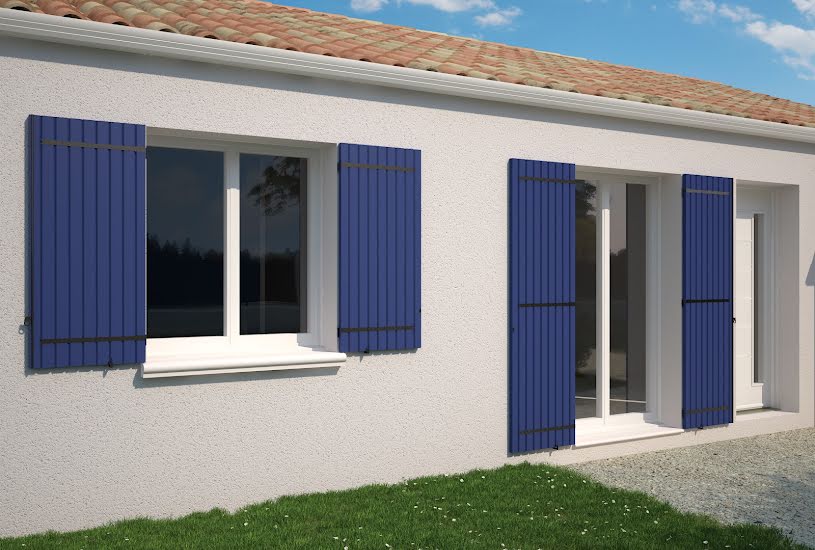  Vente Terrain + Maison - Terrain : 468m² - Maison : 73m² à Commequiers (85220) 