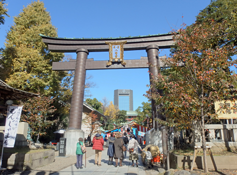 富岡八幡宮・鳥居