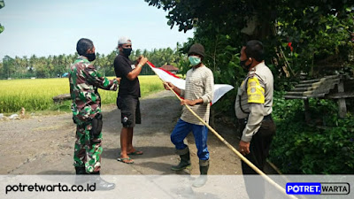 Apkowil Ajak Warga Pasang Bendera, Sambut Hari Kemerdekaan RI Ke - 75