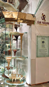 Jean Philippe Patisserie inside the Bellagio and the World's Largest Chocolate Fountain (as listed in the Guinness World Records). Includes white, medium and dark confectionary grade chocolate, and free to see inside the Bellagio Las Vegas