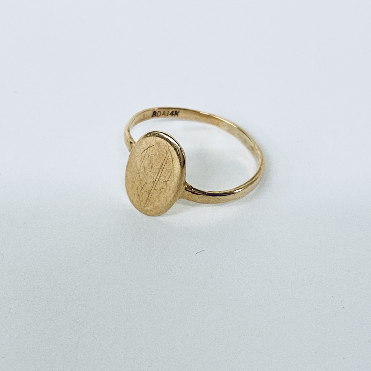 14K Gold Small Ring