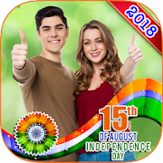 15 August 2018 Photo Frames : Indian DP Maker 1.0 Icon