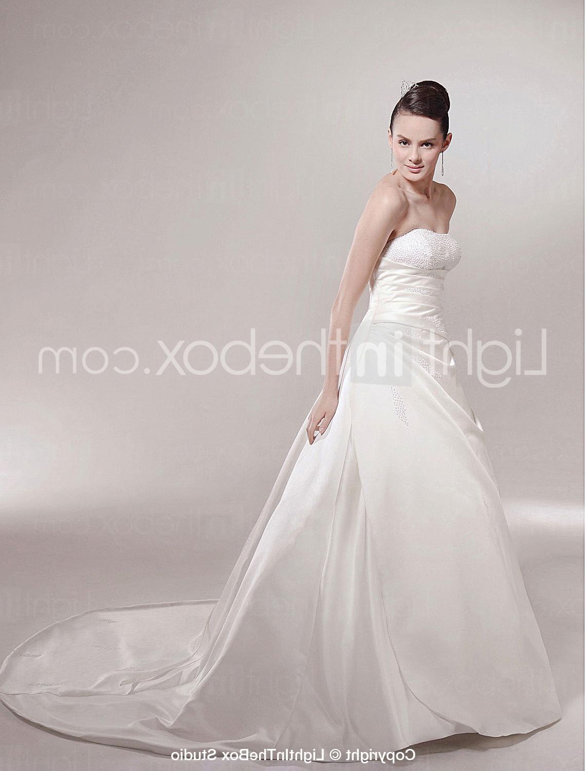 Satin Luxury Wedding Dress