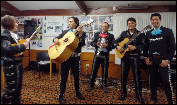 The Mariachis were our guest artists all the way from Mexicao and Chile! Photo courtesy of Dennis Lyons.