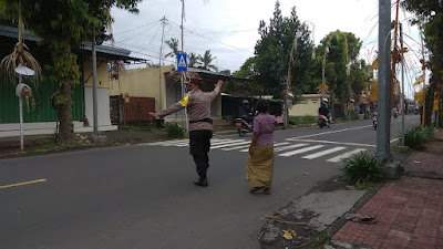 Wujudkan rasa aman dan nyaman, Bhabin Samplangan rutin laksanakan pos pagi