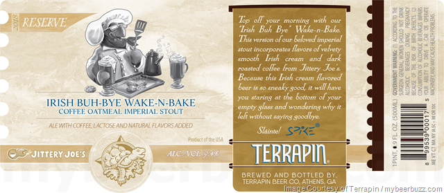 Terrapin Adding Irish Buh-Bye Wake-N-Bake 2018 Reserve