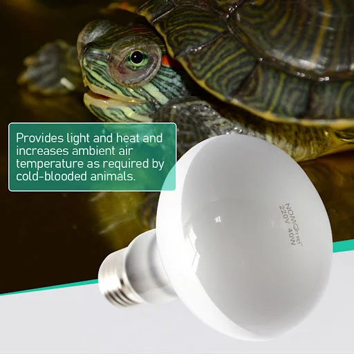 25-100W UVA+UVB Reptile Lamp Bulb Turtle Basking UV Light Bulbs Heating Lamp Amphibians Lizards Temperature Controller 2