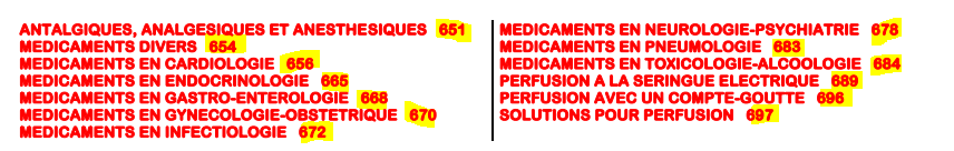 PHARMACOLOGIE