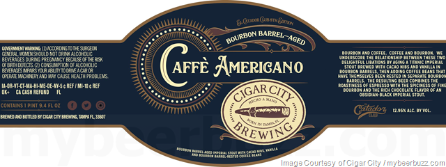 Cigar City El Catador Club 8th Edition - Bourbon Barrel Café Americano