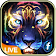 Neon, Colorful, TigerThèmes fonds HD icon