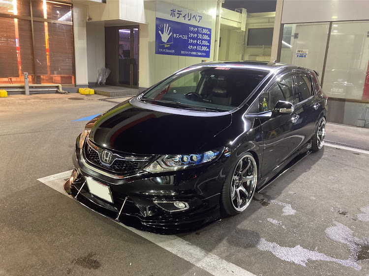 ジェイドのworkwheels・WORK EMOTION T7R 2P・honda・翡翠・HONDA The Power of Dreamsに関するカスタム事例の投稿画像1枚目