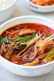 Yukgaejang Korean Spicy Beef Soup