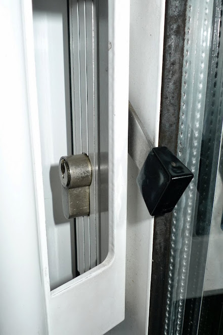 Diagnosed patio door lock problem