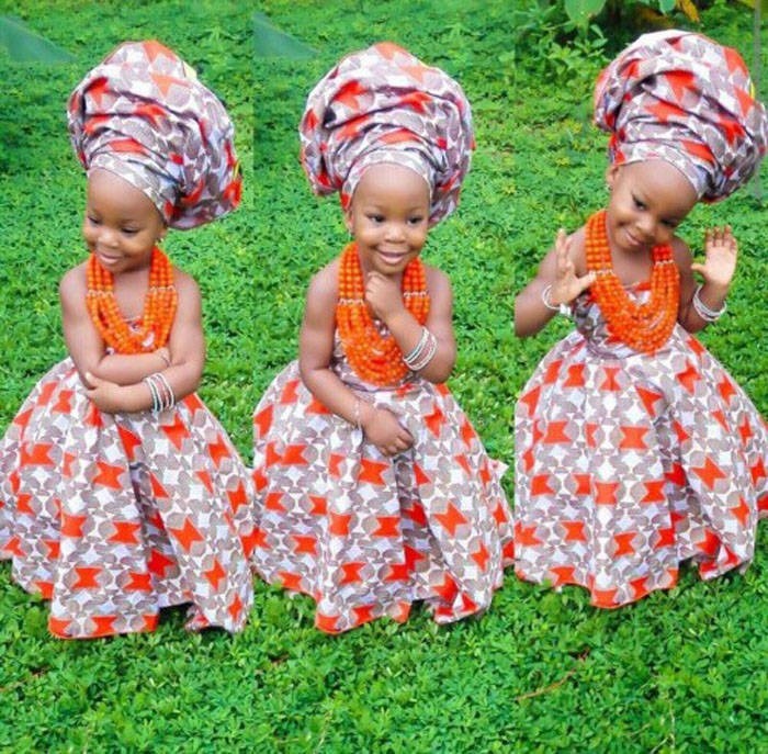 Cute Ankara styles for Kids (4) Cute Ankara styles for Kids (4)