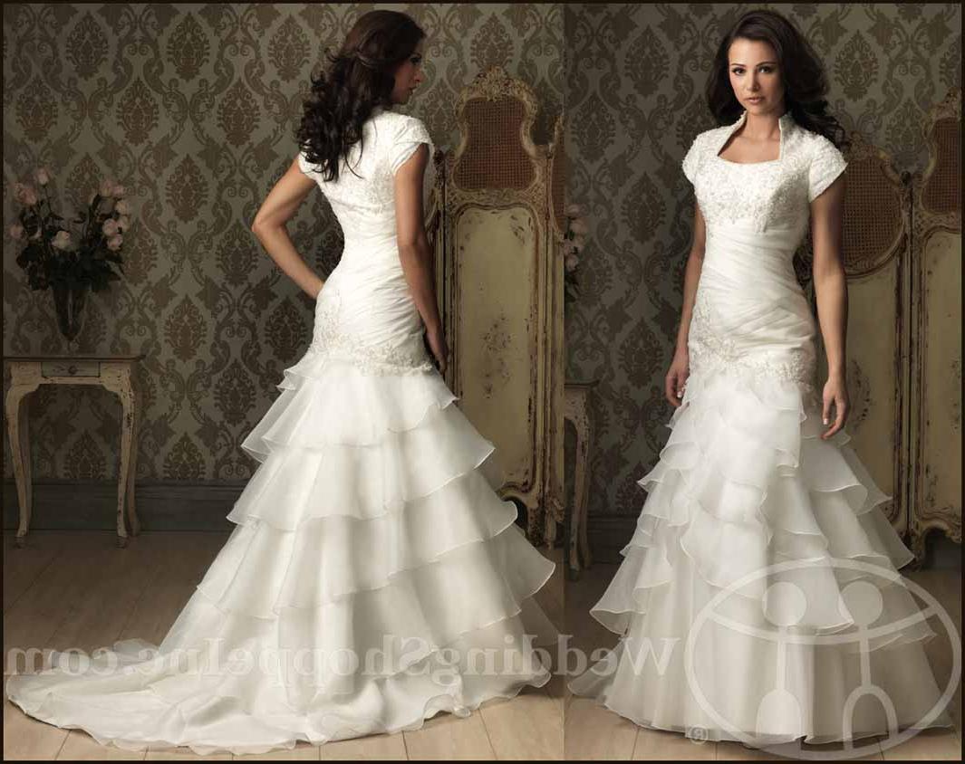 Allure modest wedding dresses