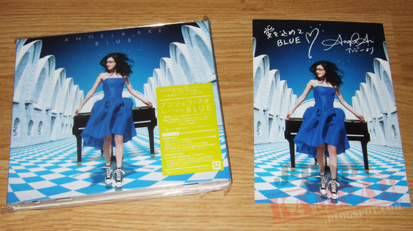 [CD Packaging] Angela Aki - BLUE (CD+DVD)