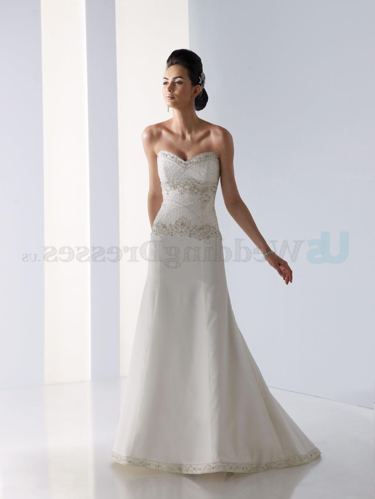 Train A-line Wedding Dress